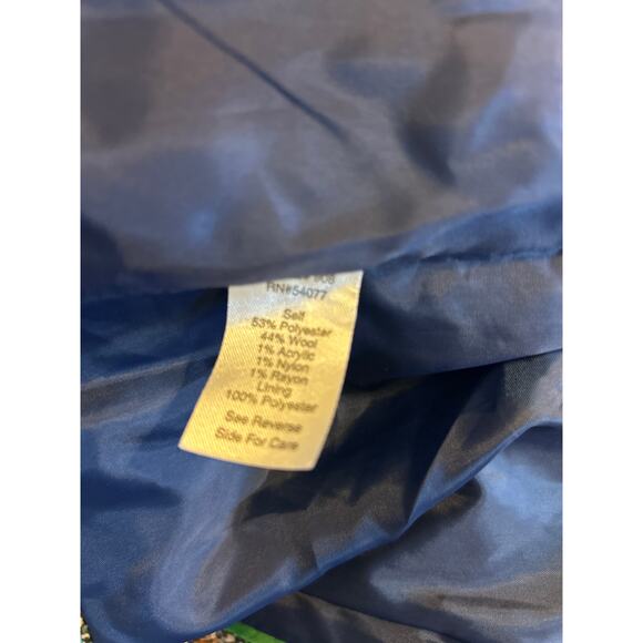 CAbi | Vintage Wool Blend Double Breasted Plaid Vest | Small - Picture 14 of 14